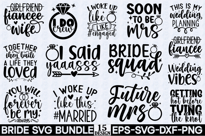 bride-svg-bundle