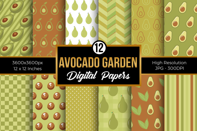 avocado-garden-digital-paper-patterns