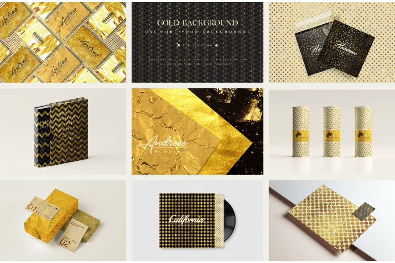 gold-background-collection