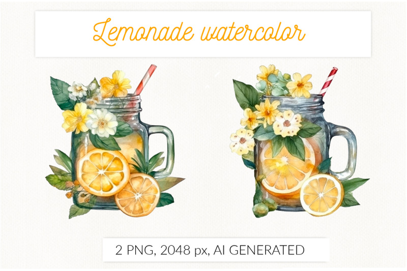 lemonade-in-mason-jar-florals-png-sublimation