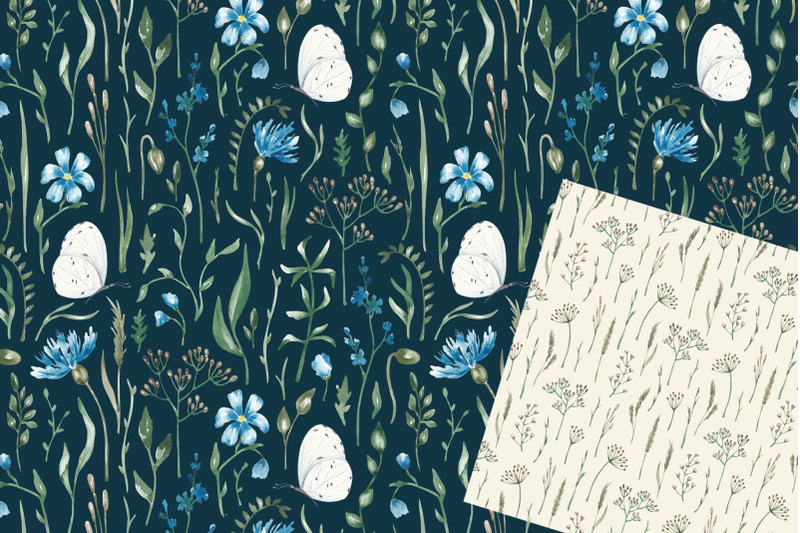 seamless-patterns-quot-summer-meadow-quot