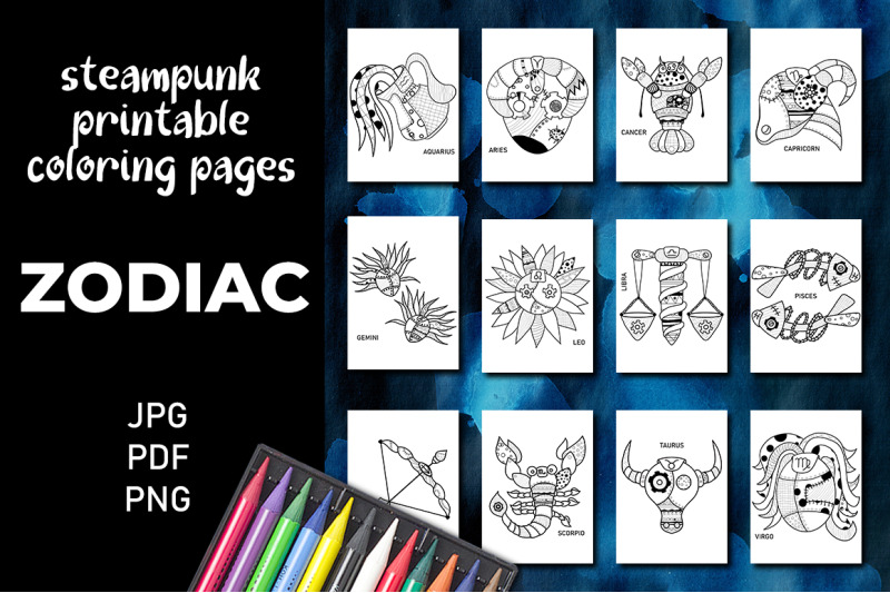 zodiac-coloring-pages-printable-coloring-books