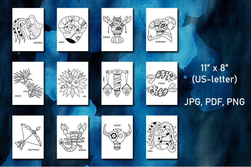 zodiac-coloring-pages-printable-coloring-books