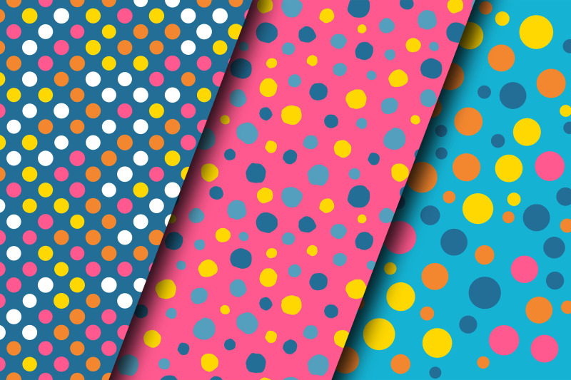 summer-colors-polka-dots-digital-papers