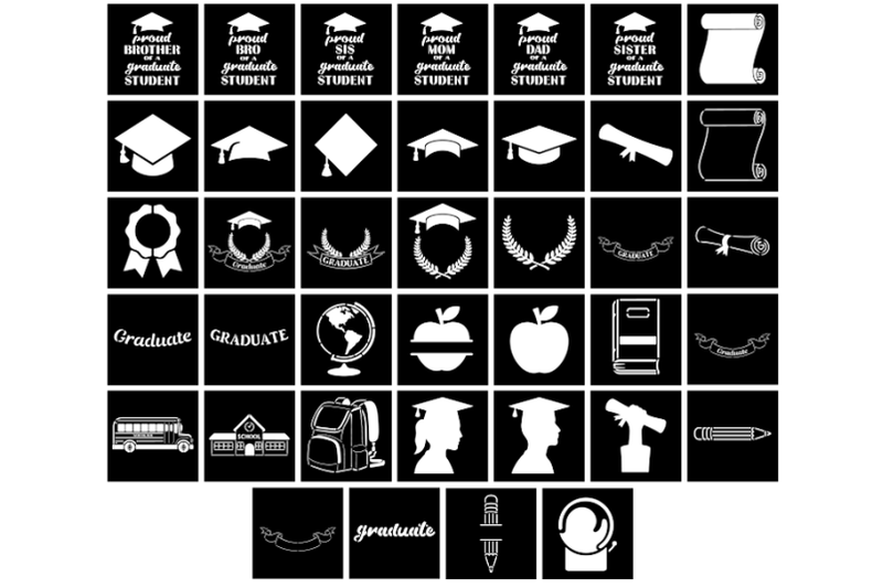39-graduation-stencil-graduation-stencil-digital-templates-svg-png