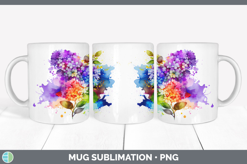 rainbow-lilac-flowers-mug-wrap-sublimation-coffee-cup-designs-bundle