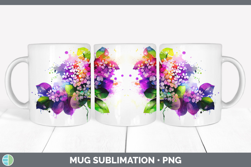 rainbow-lilac-flowers-mug-wrap-sublimation-coffee-cup-designs-bundle