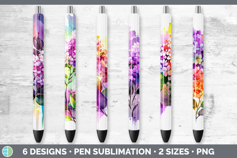 rainbow-lilac-flowers-pen-wrap-sublimation-epoxy-pen-designs-bundle