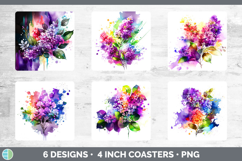 rainbow-lilac-flowers-square-coaster-sublimation-coaster-designs-bun