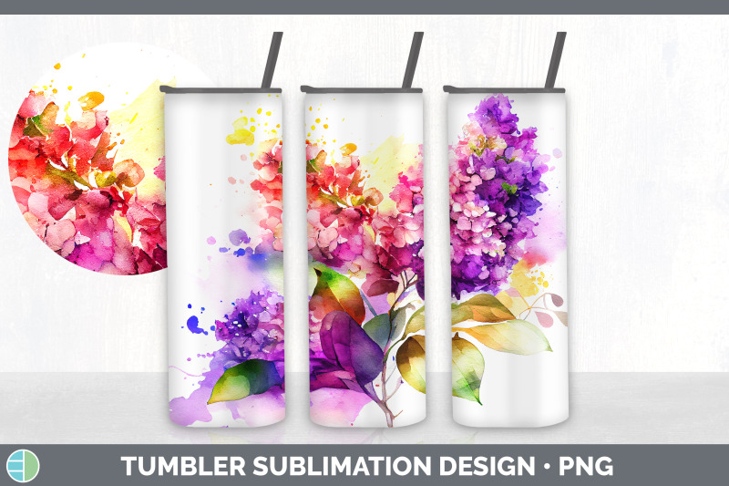 rainbow-lilac-flowers-tumbler-sublimation-20-oz-skinny-tumbler-desig