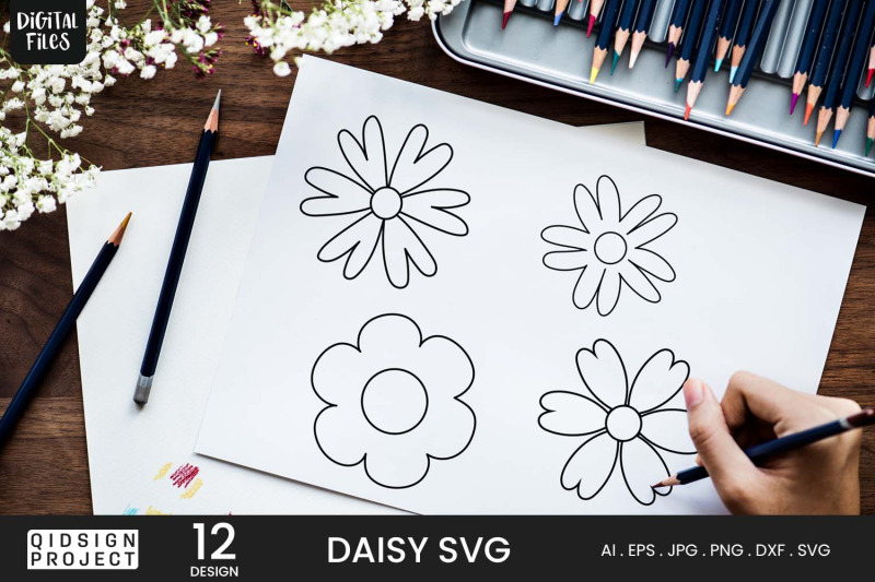 daisy-svg-10-variations
