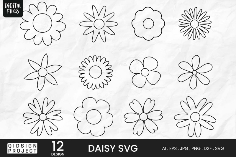 daisy-svg-10-variations