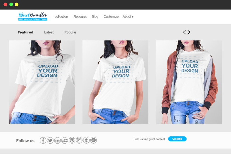 female-t-shirt-mockup-bundle