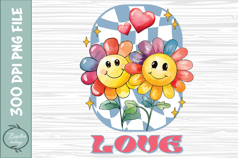 retro-flower-couple-love-positive-flower