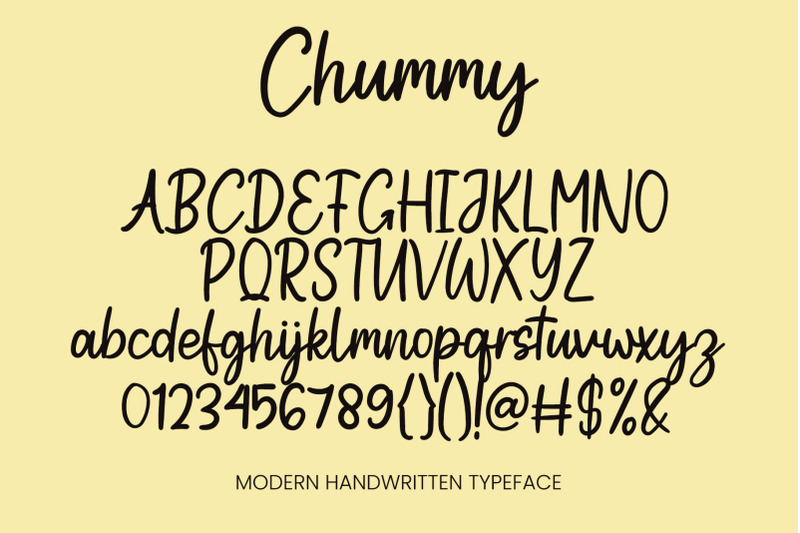 chummy-font