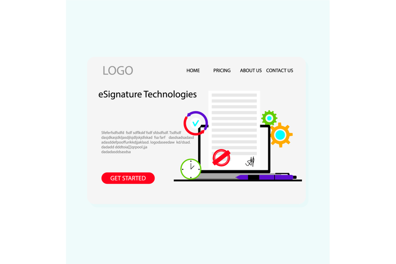 e-signature-technologies-landing-page-deal-and-smart-contract