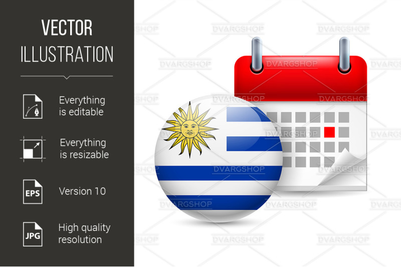 icon-of-national-day-in-uruguay