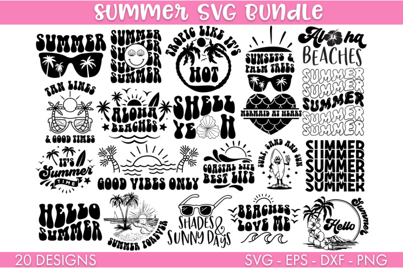summer-svg-bundle-cut-file