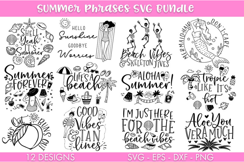 summer-phrases-svg-bundle-png-cut-file