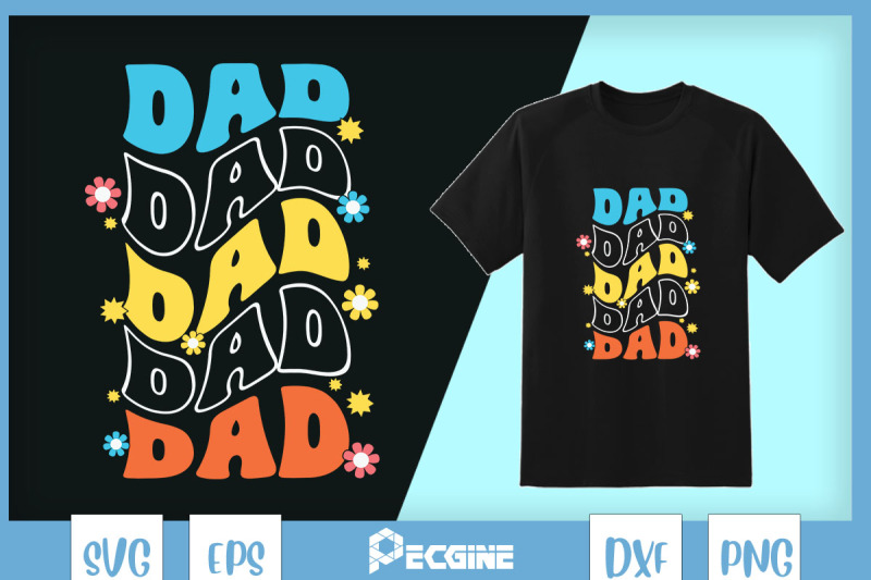 dad-groovy-dad-retro-floral