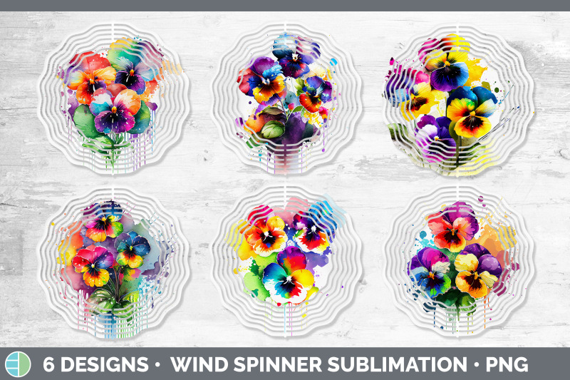 rainbow-pansy-flowers-wind-spinner-sublimation-spinner-designs-bundl