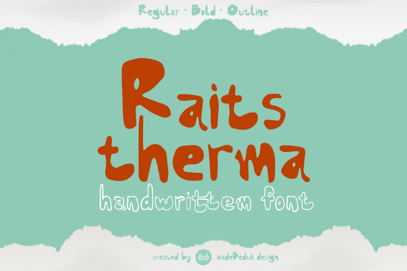 raits-therma-handwritten-font