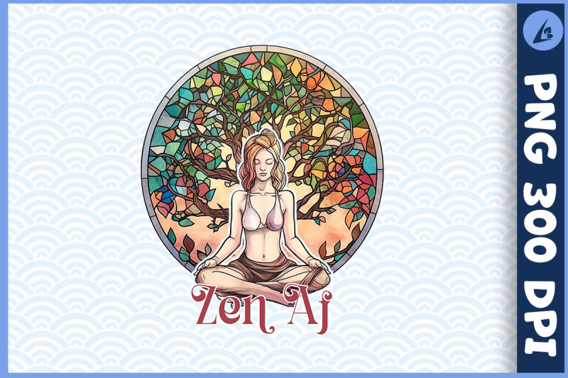 zen-af-lotus-pose-yoga-tree-of-life