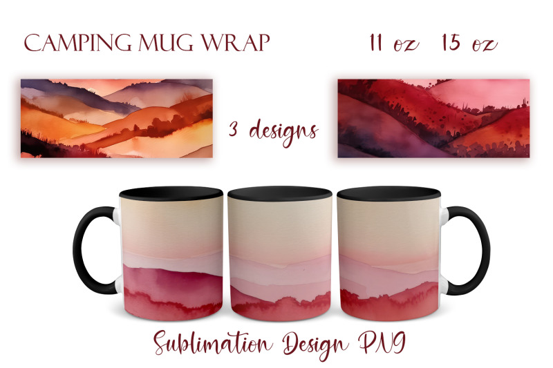 sublimation-packaging-design-camping-mug-png