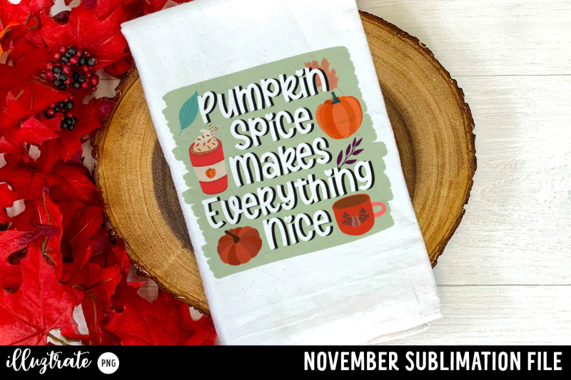 november-sublimation-quote-bundle