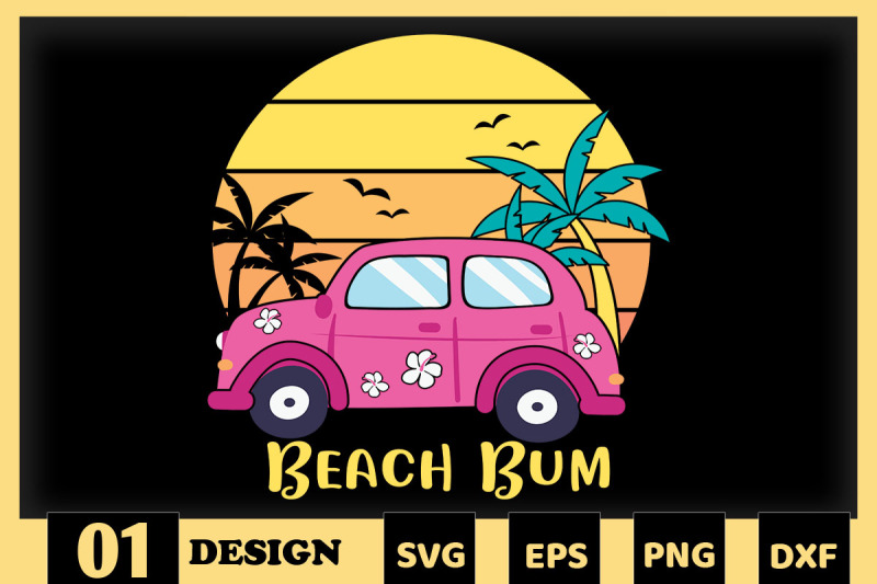 beach-bum-beach-car-summer-vibes