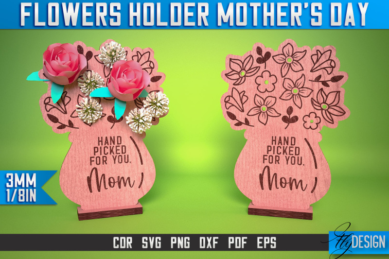 flowers-holder-mothers-day-laser-cut-svg-mother-laser-cut-svg-design