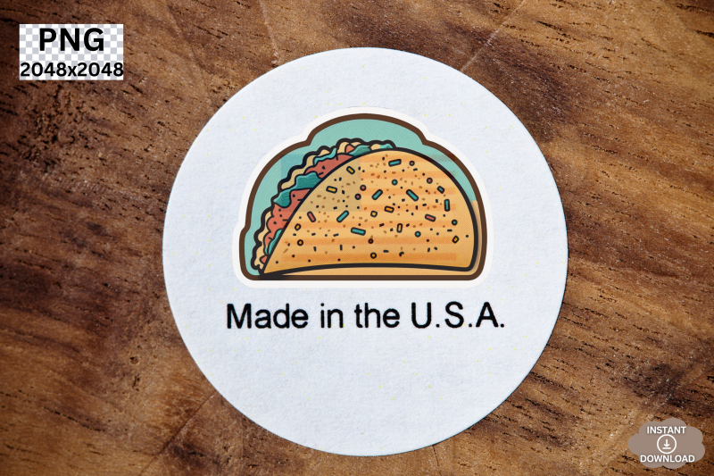 fast-food-and-drink-stickers-collection