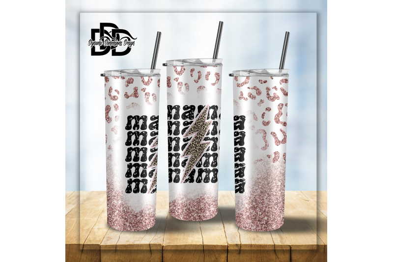 pink-leopard-mama-lightning-bolt-tumbler