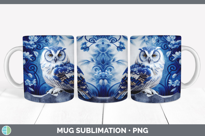 blue-and-white-owl-bird-mug-wrap-sublimation-coffee-cup-designs-bund