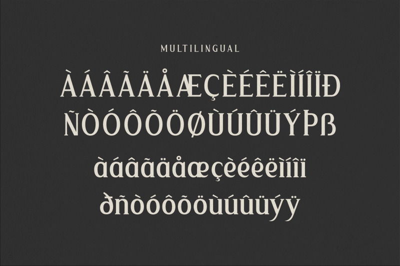 malffide-typeface