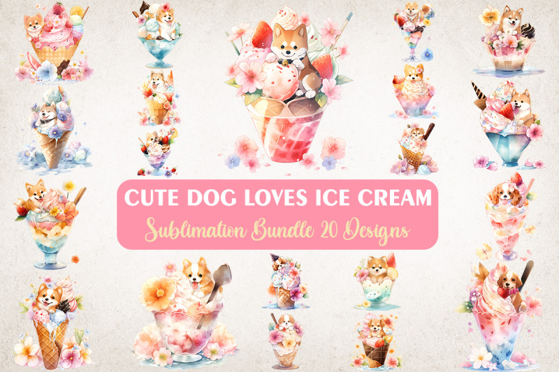 cute-dog-loves-ice-cream-bundle