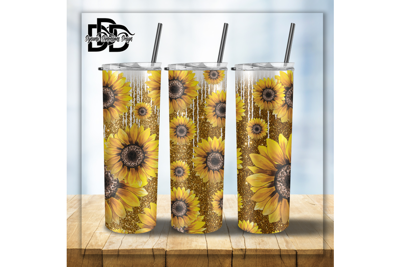 gold-drip-glitter-20-oz-sunflower-glitter-tumbler-wrap