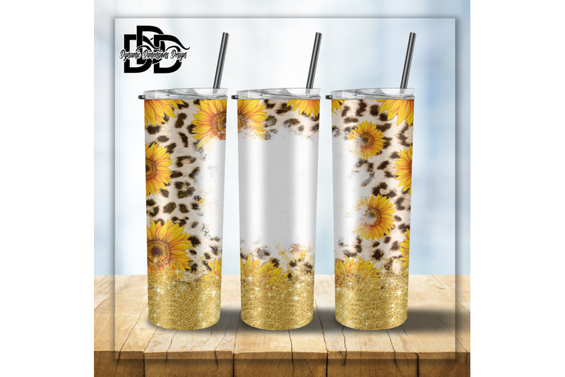 sunflower-tumbler-wrap-sublimation-design-20-oz-tumbler-wrap-sunflo