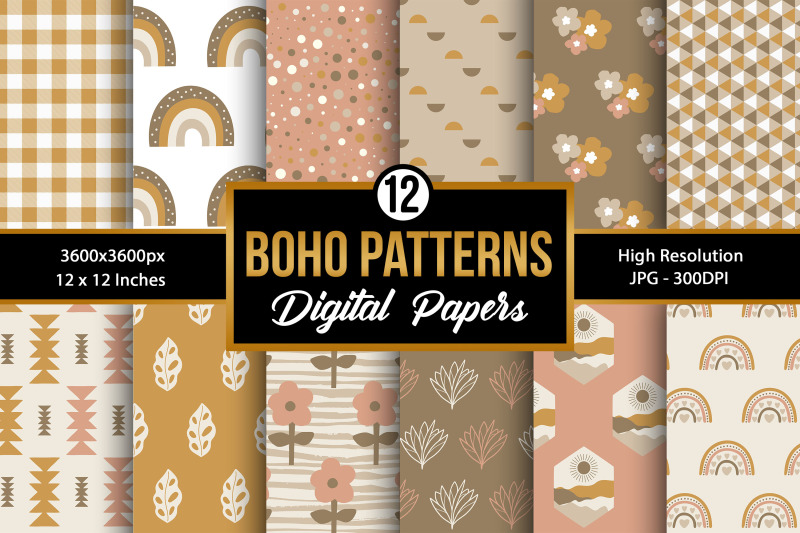 boho-seamless-pattern-digital-papers