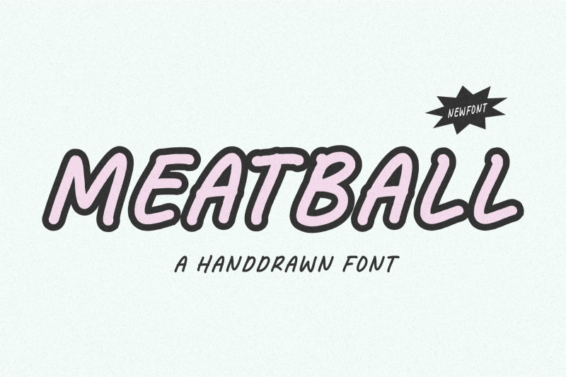 meatball-font