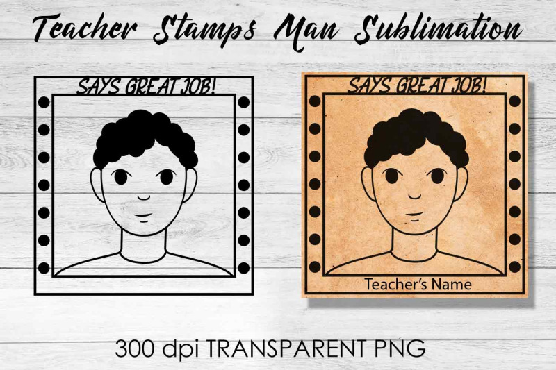 teacher-stamp-man-sublimation-teacher-stamp-design-teacher-design