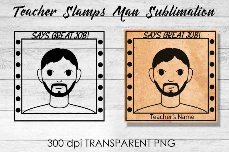 teacher-stamp-man-sublimation-teacher-stamp-design-teacher-design