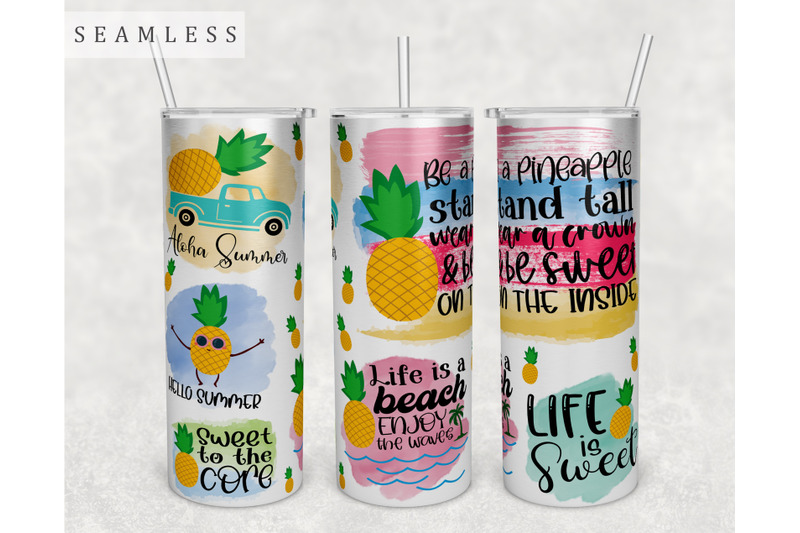 pineapple-quotes-tumbler-wrap-20-oz-skinny-tumbler-sublimation-design