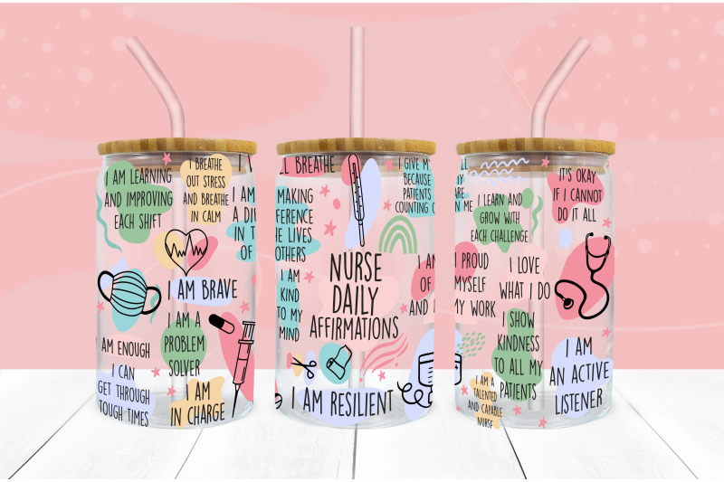 nurse-daily-affirmations-svg-png-16-oz-libbey-glass-can-wrap