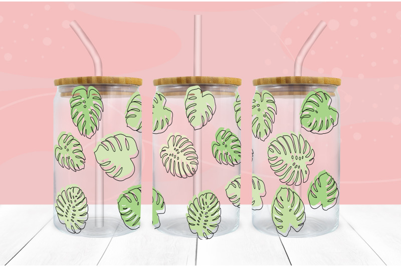 monstera-svg-16-oz-libbey-glass-can-wrap-png-sublimation