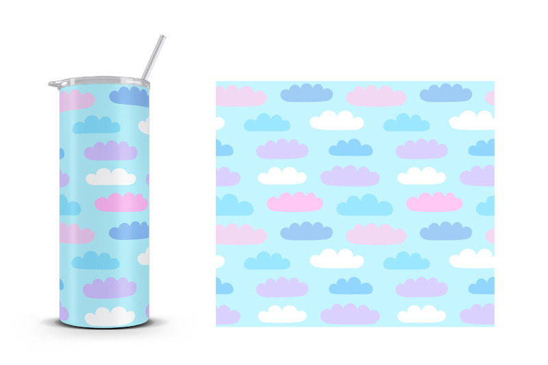 clouds-tumbler-wrap-design-sky-tumbler-wrap-sublimation