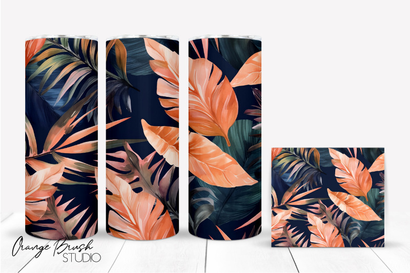 summer-tumbler-wrap-tropical-tumbler-sublimation-design