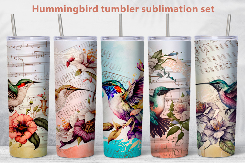 hummingbird-tumbler-sublimation-bundle-retro-skinny-tumbler