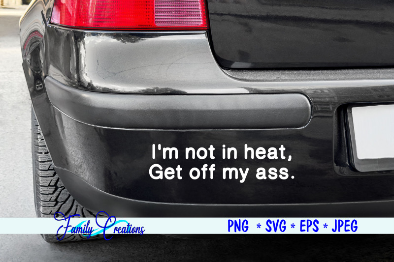 not-in-heat-bumper-sticker-saying