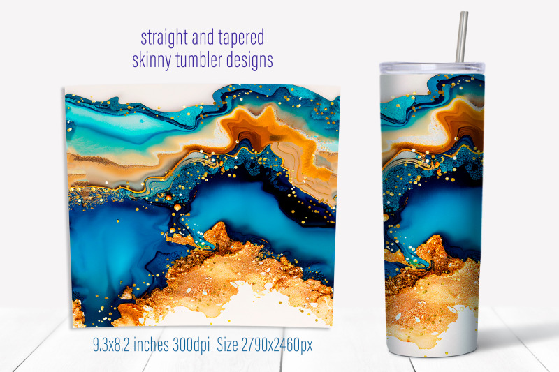 ink-tumbler-sublimation-bundle-watercolor-skinny-tumbler